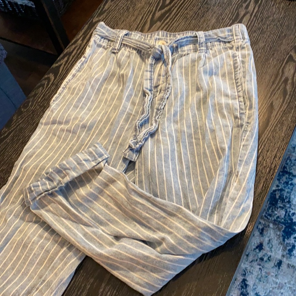 Ivivva denim cropped pants 10